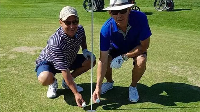 Friends hit back-to-back aces at Canadian golf course