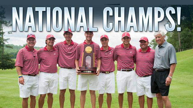 Alabama wins men's NCAA golf title, defeating Illinois in match-play final