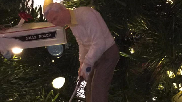 Readers show off their golf Christmas ornaments
