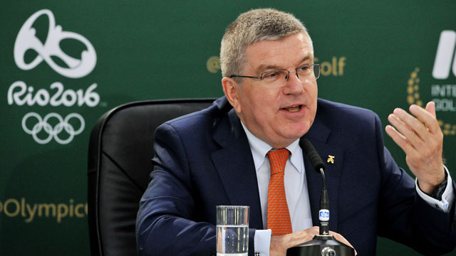 IOC President urges golfers to stay in Olympic Village during Rio Games