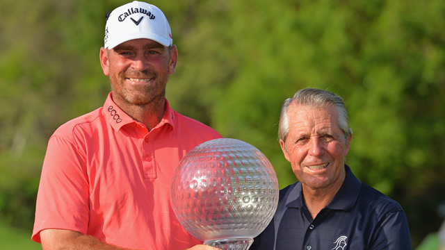 Thomas Bjorn wins Nedbank Golf Challenge with two back-nine eagles 