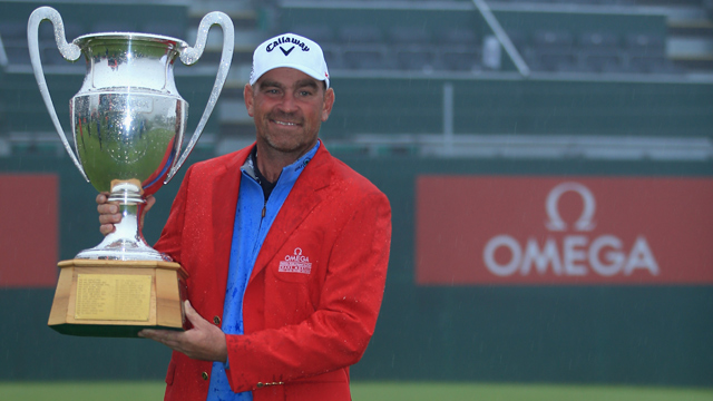 Thomas Bjorn wins Omega European Masters, topping Craig Lee in playoff