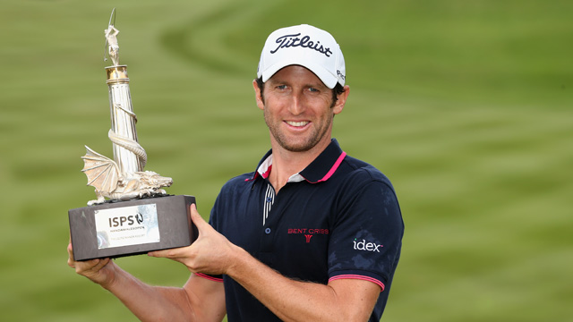 Gregory Bourdy wins Wales Open by two shots after three final birdies