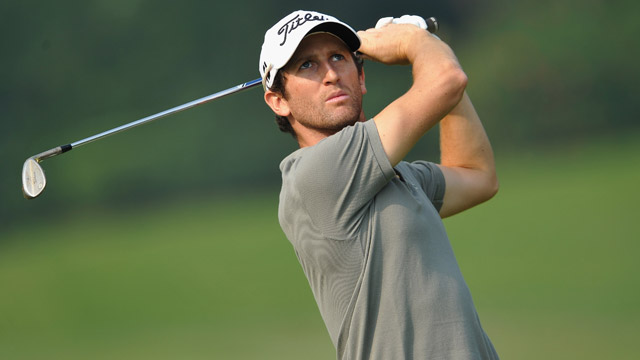 Bourdy birdies four of last six holes to grab 36-hole lead in Spanish Open
