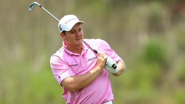 Bremner leads South African Open by two strokes after tying course record