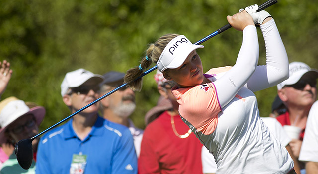 Brooke Henderson's 63 gives her early lead at Meijer LPGA Classic