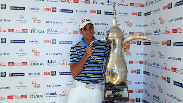 Cabrera-Bello edges past Westwood to win Dubai Desert Classic by one shot