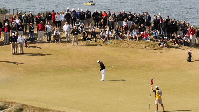 USGA chief pleased with Chambers Bay one year ahead of 2015 US Open