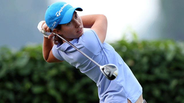 Carlota Ciganda shares 36-hole lead with Julieta Granada at LPGA finale