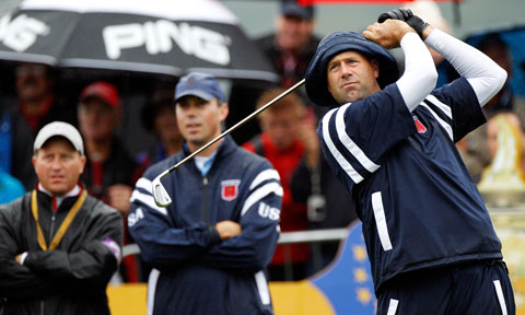Team USA makes good use of bad weather by practicing in rain