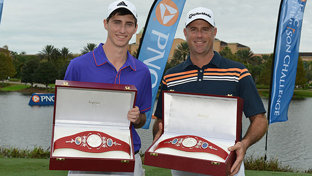 Stewart Cink and son Connor win PNC Father/Son Challenge by three