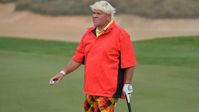 John Daly continues comeback from elbow surgery at Alfred Dunhill
