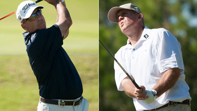 Jim Deiters and Frank Esposito share first-round lead at Senior PGA PNC