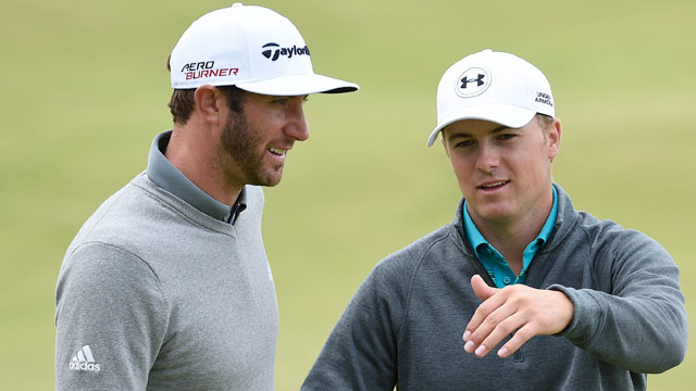 Jordan Spieth and Dustin Johnson paired on Day 1 of Presidents Cup