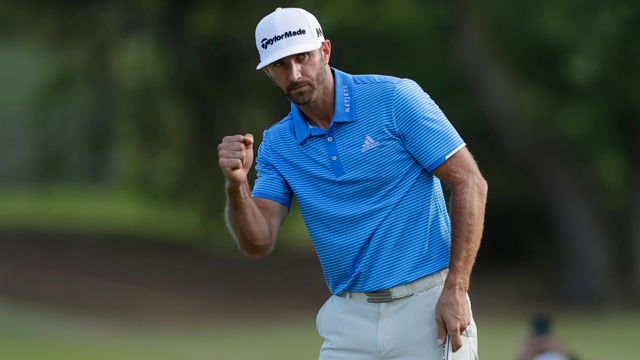 Dustin Johnson king of keeping his cool on the golf course
