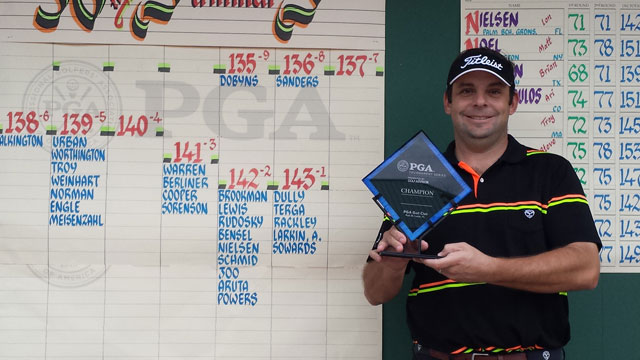 Matt Dobyns wins Event No. 2 of PGA Tournament Series, clinches Omega PGA Player of Year Award