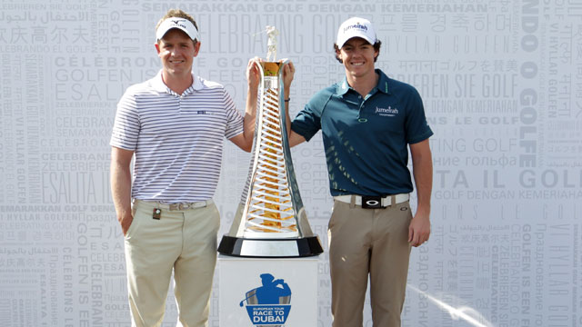 Donald and McIlroy ready to settle European money title in Dubai finale