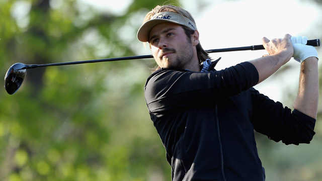 Dubuisson handles cold, wind to lead Casey at Ballantine's Championship