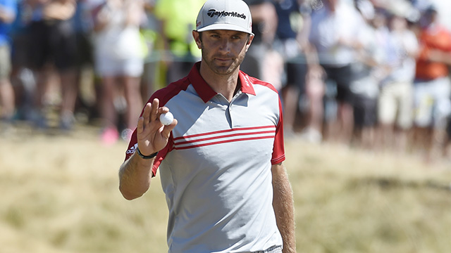 Dustin Johnson moves past another close call in a major