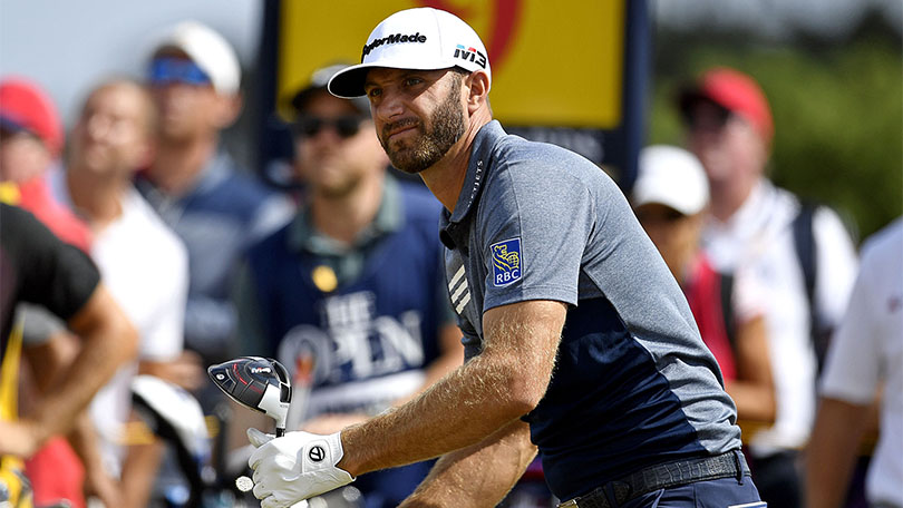 Dustin Johnson is 5-over after Thursday.