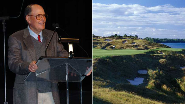 Whistling Straits designer Pete Dye, at age 89, remains true to his vision