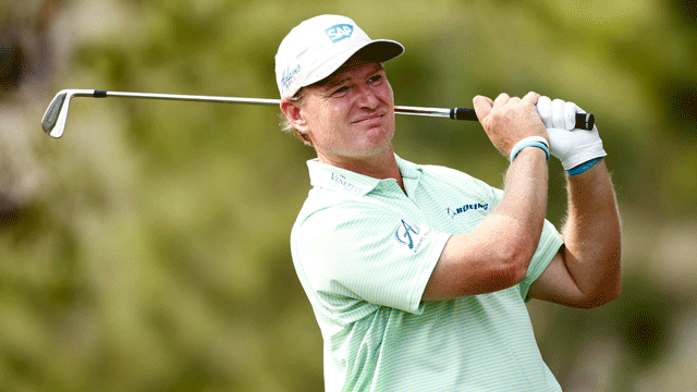 Ernie Els ends cuts-missed streak thanks to a tip and a compliment