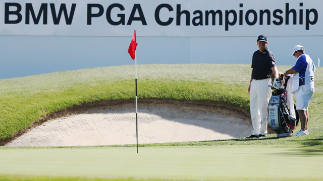 Furious Els criticizes officials for condition of greens at BMW PGA
