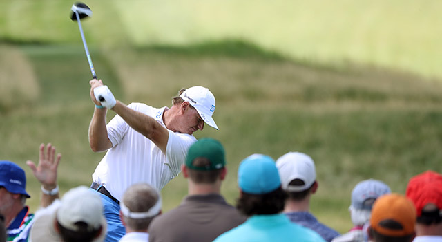 Ernie Els back in contention at the US Open 20 years later