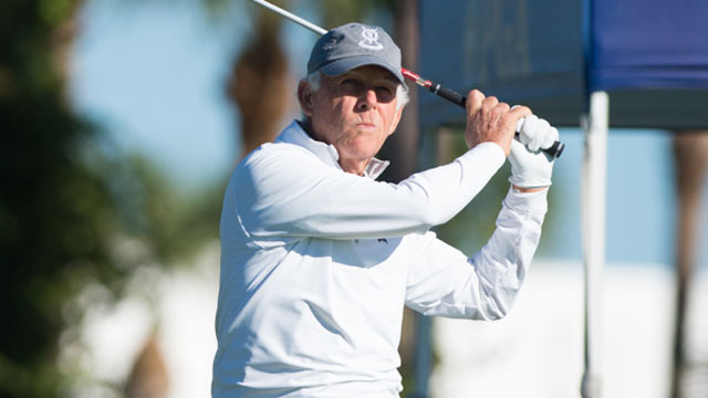 San Filippo betters his age, shoots 65 to lead 65+ division in PGA Quarter Century Championship