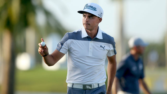 Rickie Fowler first to secure spot in weekend at Cadillac Match Play