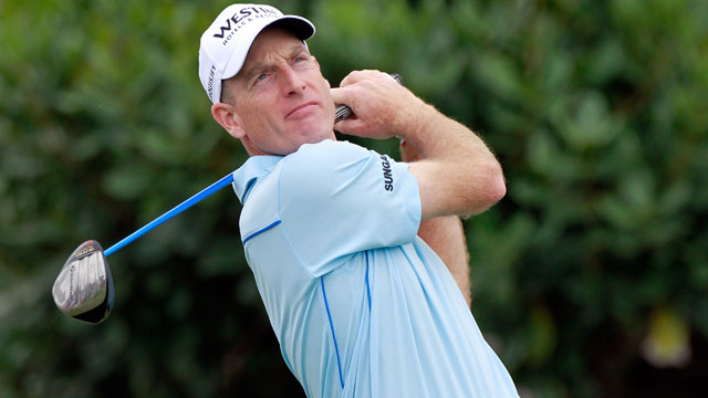 Furyk not worried about slow pace to begin season as he defends Transitions 