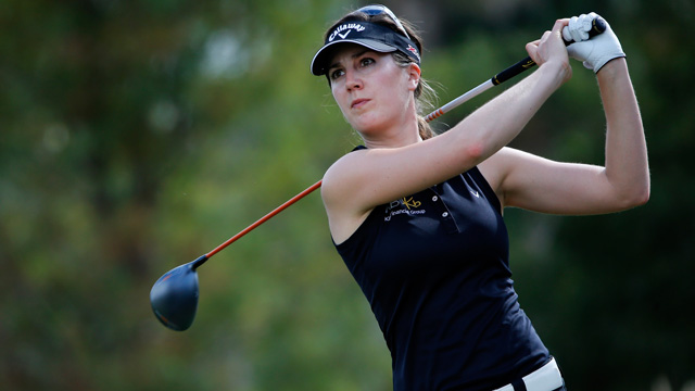 Sandra Gal leads CME Titleholders after six birdies to start first round