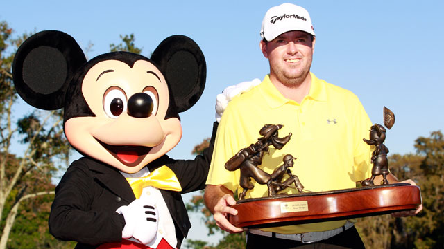 Garrigus wins at Disney, Thatcher is second, both keep PGA Tour cards