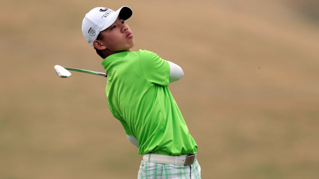 Guan leads Asia-Pacific Amateur, one round away from Masters invitation