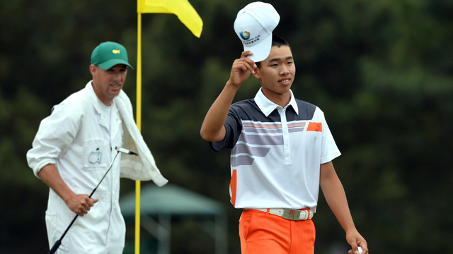 Guan ends his Masters debut with 75, has no plans to turn pro anytime soon