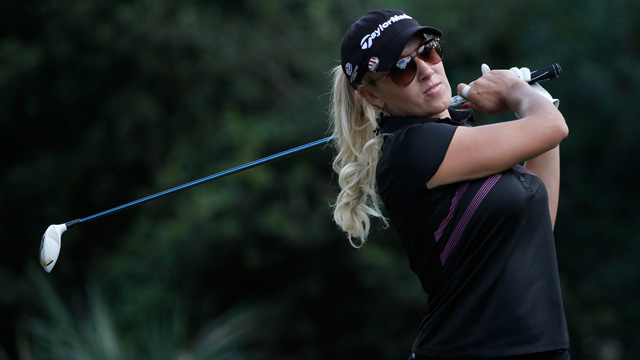 Natalie Gulbis joins three-way tie for third-round lead at CME Titleholders
