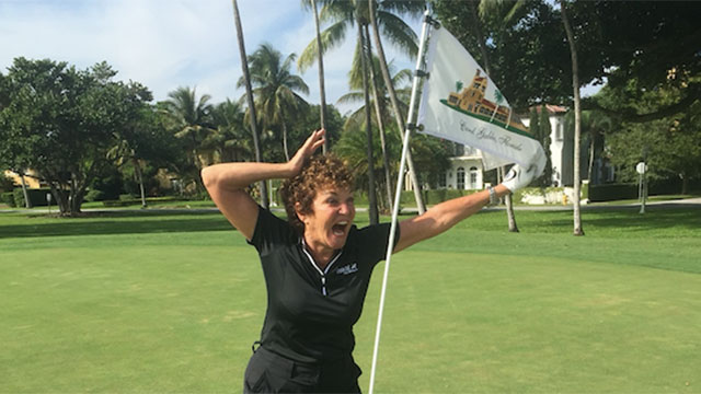 73-year-old realtor records two aces in one round