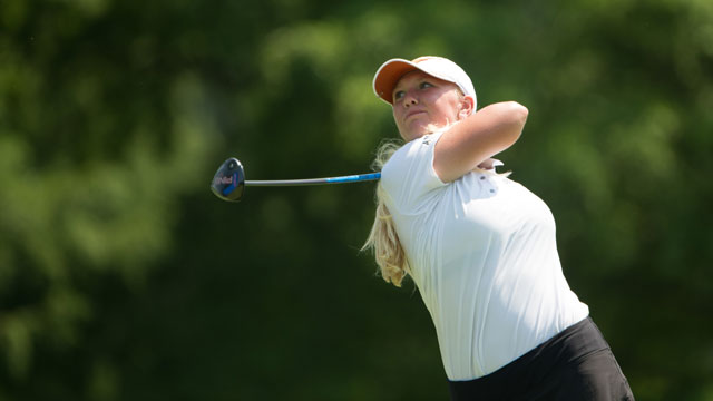 Three players tied for lead at midway point of Girls Junior PGA