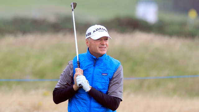 Hallberg leads Senior British Open by three shots over Lehman and Langer