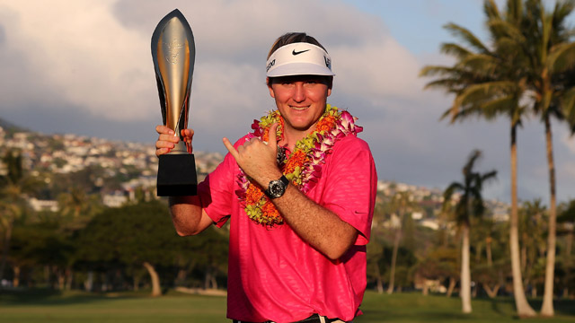 Henley gets PGA Tour career off to record start with victory at Sony Open