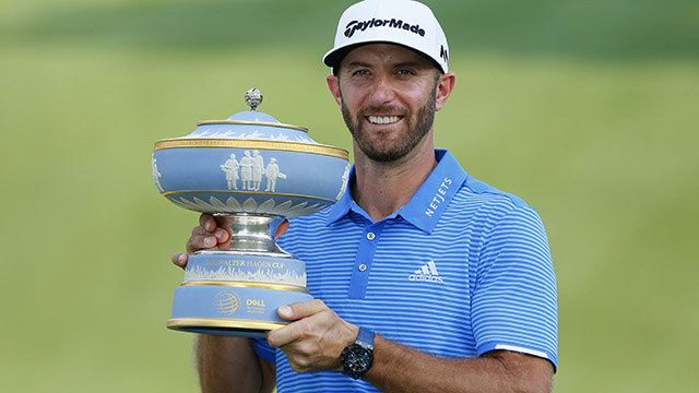 Dustin Johnson wins WGC: Dell Match Play, his third in a row