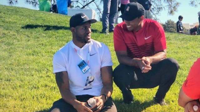 Andre Iguodala enjoys day meeting Tiger Woods, preparing for post NBA golf life