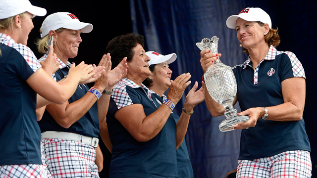 Juli Inkster named US Solheim Cup captain for third time