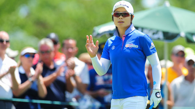 Eun-hee Ji leads Fubon Taiwan LPGA, Morgan Pressel two back