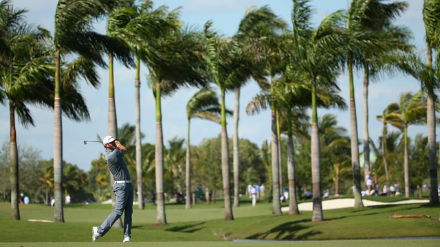 Four tied at Cadillac Championship after windblown second day at Doral