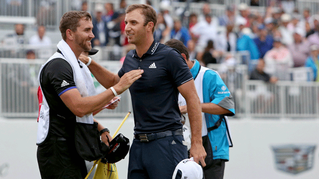Dustin Johnson wins Cadillac C'ship, first victory in his comeback