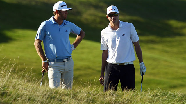 Johnson has 'no hard feelings' after caddie LaCava defects to Woods' bag
