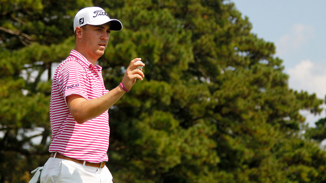Justin Thomas tied for Tour Championship lead as $10 million comes into view