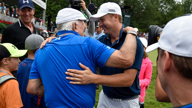 Grandpa keeps close eye on Jordan Spieth in quest for second Masters