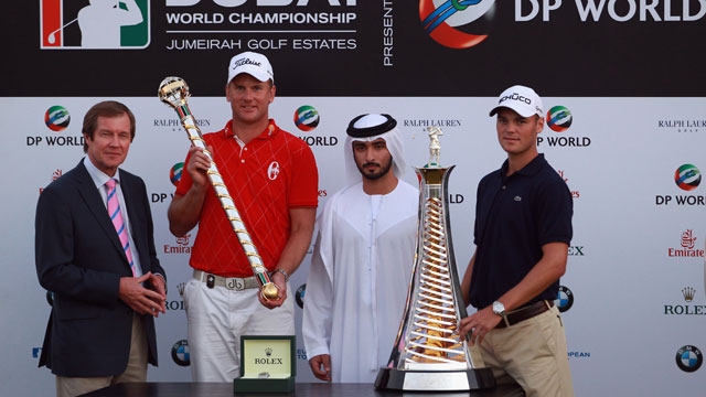 Karlsson wins Dubai Championship as Poulter penalized in sudden death